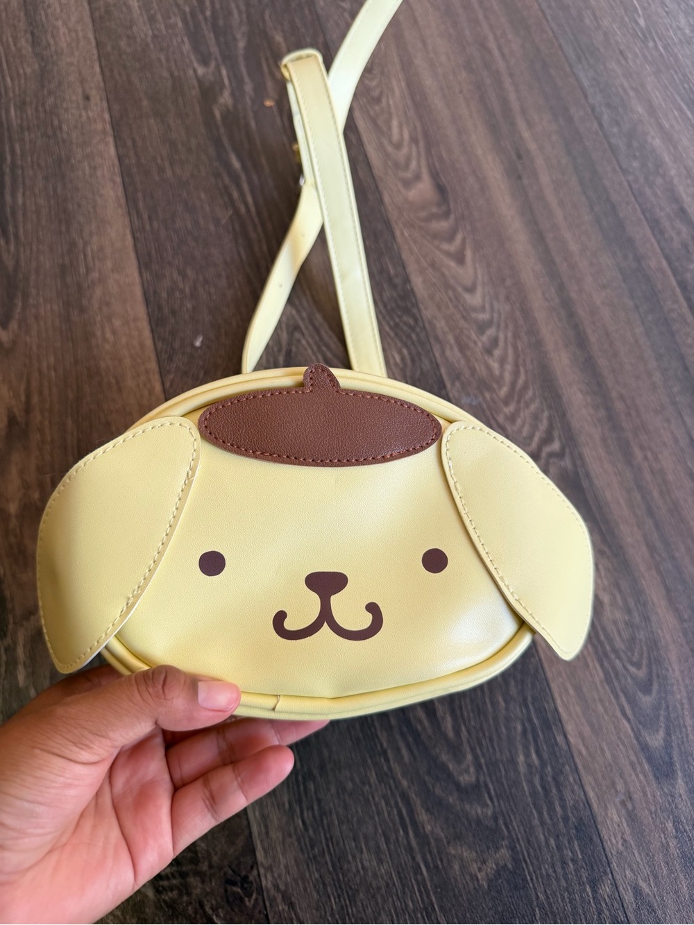 Cute Yellow Character Crossbody Bag - Women's Crossbody